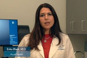 Dr. Erika Blank screengrab from Lifestyle Medicine video